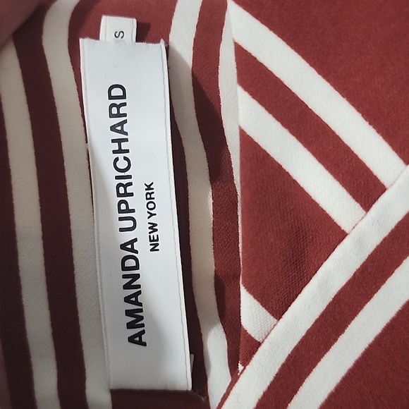 Amanda Uprichard Montague rust colored jumpsuit size S - Picture 5 of 6